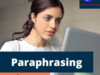 paraphrasing